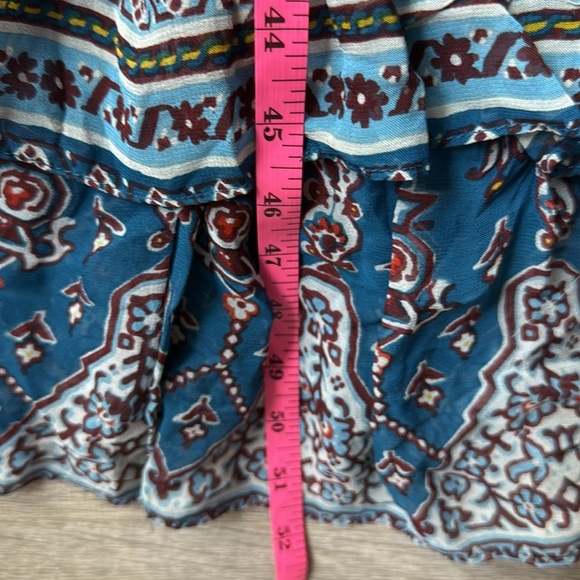 ANTHROPOLOGIE Sasha Ruffled Maxi Dress XS - Picture 11 of 12